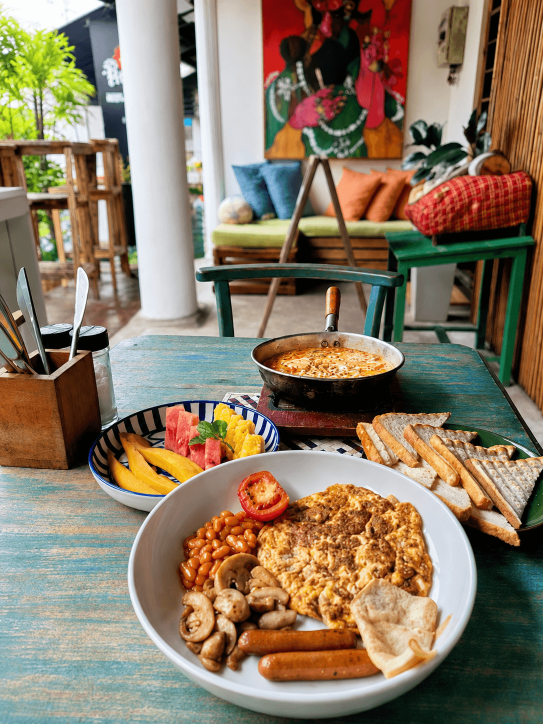 Dining at Moi Galle Fort