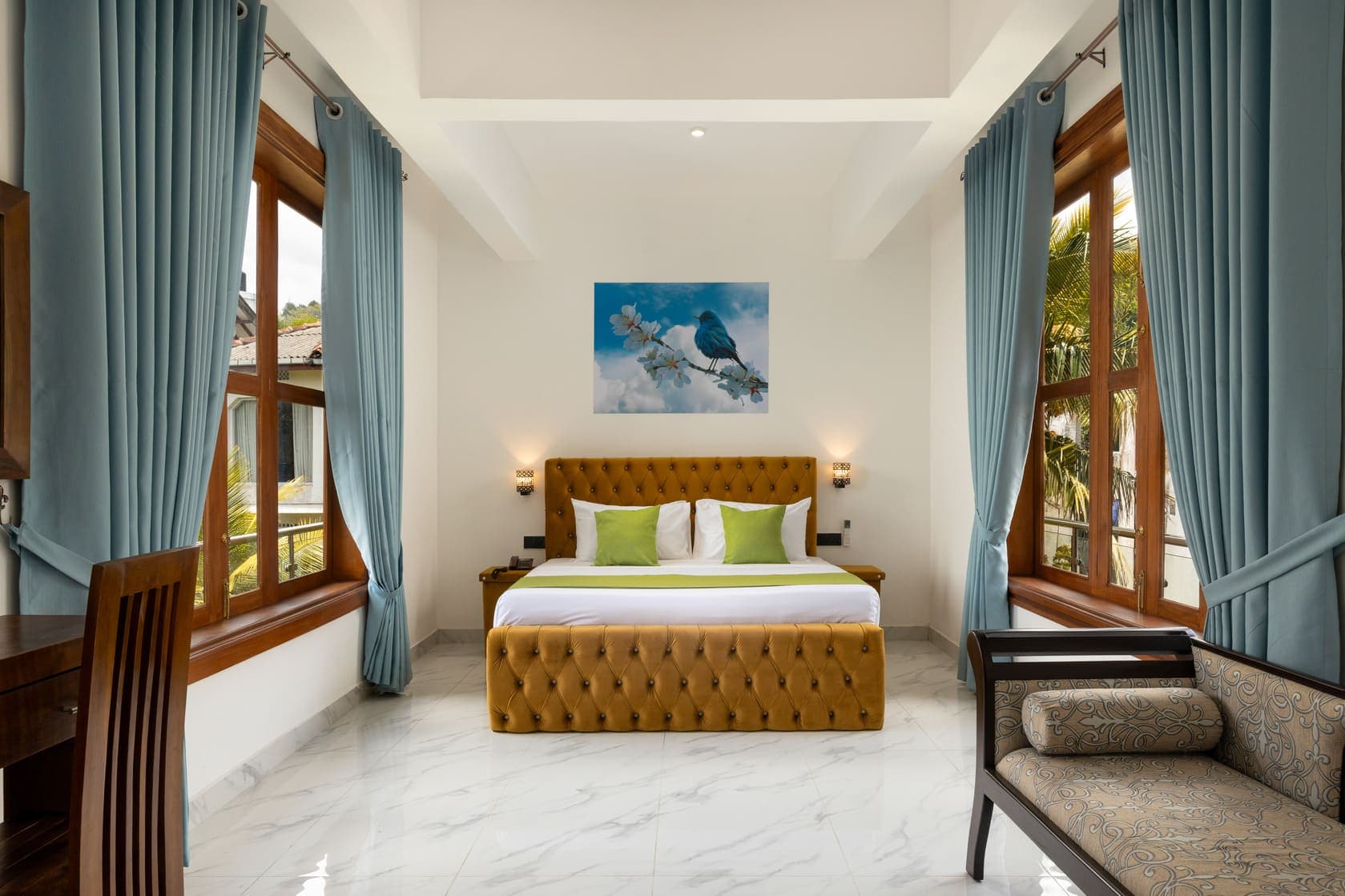 Mountain View King Room at Sunset Heaven